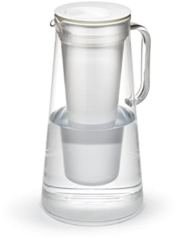 LifeStraw Unisex-Adult Home Filter Pitcher, White, 10cup