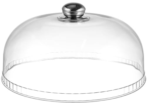 Cabilock Cake Cover Cheese Dome Dessert Display Dome Cake Cover Cake Serving Dome cake bell jar glass cake stand Clear Platter Food Cake Dome Mini Cake Stand Plastic Food Dome Cake Dome