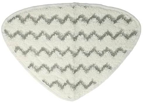 vhbw Wischbezug Ersatz für Vileda 146576 für Dampfreiniger, Dampfmop - Mikrofaser Grau Weiß