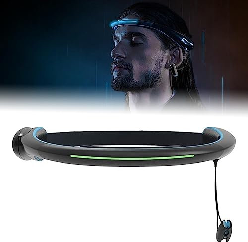 Upgrade Biosensing Meditation Stirnband Smart Brainwave Sensor Tragbares Stirnband Professionelle Version des Brain Wave Mind Control Stirnband 20 Anwendungen für Yoga, Meditation, konzentrierter