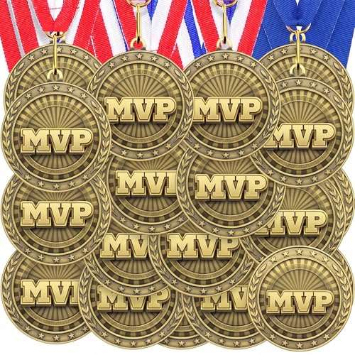 Equsion MVP Victory Torch Award Medaillen mit Halsbändern, Goldmedaillen für Auszeichnungen, Volleyball, Fußball, Champion, Pokal, wertvollster Spieler für Teamsportveranstaltungen, Preise (MVP)