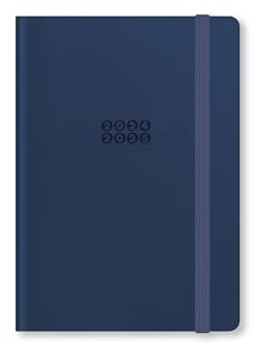 Letts of London Edge Schülerkalender 2024/2025, A6, Wochenansicht mit Notizen, 18 m, Marineblau