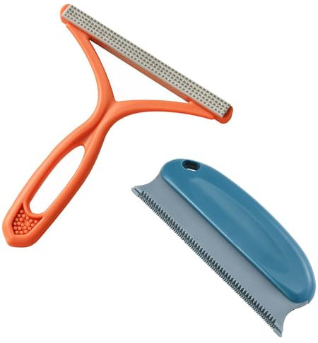 SYEYCW 2 Stück Tierhaarentferner, Tragbarer Fusselrasierer, Katzenhaarentferner Fusselbürste, Kleiderbürste Fusselentferner, Magische Pfoten, für Sweater Woven Coat, Teppich, Sofa, Strick, Tierhaar