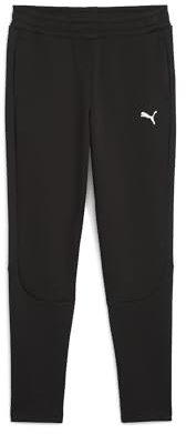PUMA EVOSTRIPE Pants DK B, Pantalones de Punto Niños, PUMA Black, 140