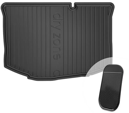 moto-MOLTICO Gummi Kofferraumwanne Kofferraummatte passend für Ford Fiesta VI Limousine 2008-2017