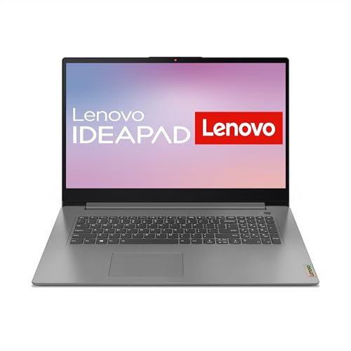 Lenovo IdeaPad 3 17ALC6 Laptop | 17.3 Full HD Display | AMD Ryzen 7 5700U | 12GB RAM | 512GB SSD | AMD Radeon Grafik | Windows 11 Home | QWERTZ | grau | 3 Monate Premium Care