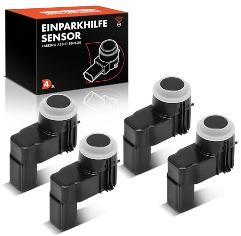 Frankberg 4x Capteur de stationnement PDC Arrière Compatible avec 3008 MPV 0U 1.2L-2.0L 2009-2016 3008 Van 0U 1.6L 2.0L 2009-2016 5008 0E 0U 1.2L-2.0L 2009-2017 Remplacer# 9677782977