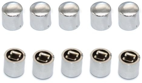 NentMent 10 Pack Range Hood Push Button Replacement Keyboard Switch Pushbutton Parts for Under Cabinet Range Hood Piano Type Key Board Switch Control Panel Kitchen Stove Vent Hood