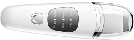 GANAZONO Limpiador de Puntos Negros Ultrasónico Recargable Máquina Pala Multifuncional para Cuidado Facial Profesional Pantalla LCD y Modos Limpieza Hidratación Lifting
