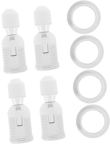 Tofficu Adaptateur De Douille Convertisseurs De Lampe Extenseurs De Douille Plastique Pour Ampoules Led Et Lampes De Bureau Pratique Et Durable