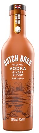 Dutch Barn Ginger Spiced Vodka 70cl 38% ABV Distilled From British Apples