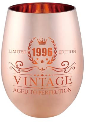 xilaxila 30 Geburtstag Frauen- Geschenke Für Frauen 1996 Weingläser- 30th Birthday Gifts for Women - 30th Birthday Decorations for Her - Funny Bday Present Ideas (1996)