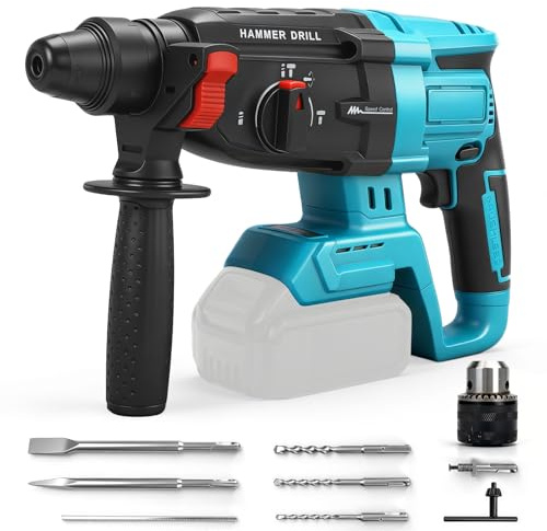Cordless Hammer Drill Compatible with Makita 18V Battery (No Battery)