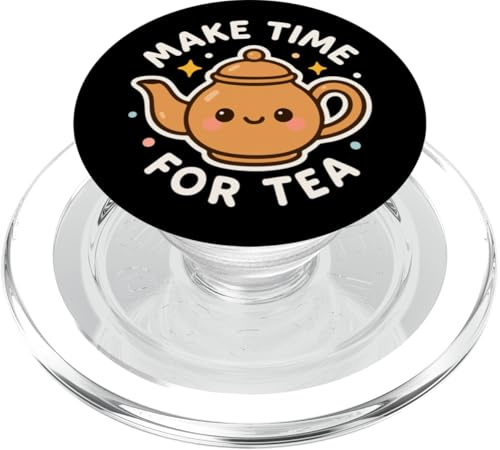 Simpatico personaggio Make Time for Tea PopSockets PopGrip per MagSafe