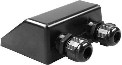 Offgridtec cavo guida cavo tetto a 2 moduli Heavy Duty Nero, 1 pezzo, 006570