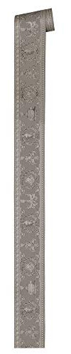 Versace Wallpaper Baroque Wallpaper with Ornaments Versace 3 Non-Woven Wallpaper 5.00 m x 0.09 m Silver Grey Beige Made in Germany 343053 34305-3 Multi-Colour