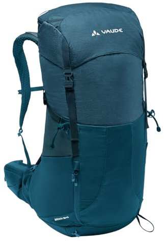 VAUDE Wanderrucksack Brenta 36+6l, wasserabweisender Rucksack Damen & Herren, komfortabler Trekkingrucksack mit integrierter Regenhülle, praktische Fächeraufteilung