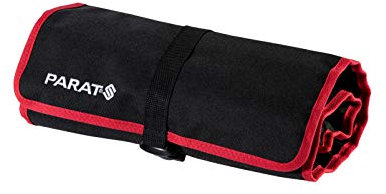 PARAT BASIC Roll-Up Case 20 | Rolltasche für 20 Werkzeuge aus Nylon | Kompakte Werkzeugtasche mit Steckverschluss | Leere Werkzeugrolle für Handwerker | Premium Werkzeugtasche Schwarz