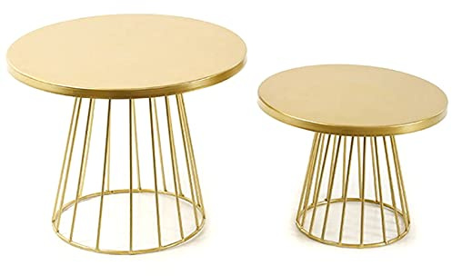 Whisverse 2 StüCk Metall Kuchen StäNder, 8/10 SäUlen Cupcake Display StäNder Dessert Tray Torten Platten für Backen Formen, Hochzeit, Party