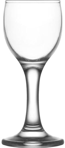 Lav Liquor Glasses, Liquor Glasses Set of 6, Elegant Liqueur Cups Set, Lav Misket Liqueur Glass Set, Large Liquor Glasses for Home and Outdoors Parties, 1.7 Oz (55 cc) (6 Pcs) Gift for Father's Day