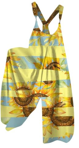 RMBLYfeiye Jumpsuit Damen Sommer Kurz Hosenanzug Sportlich Rompers For Women Bib Cordkleid