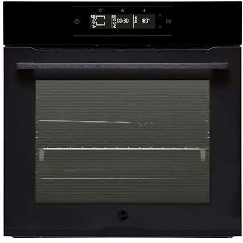 Hoover H-OVEN 500 HOC5M7478INWF Wifi Connected Built In Electric Single Oven with Pyrolytic Cleaning - Stainless Steel