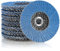 Fächerscheiben Lamellenscheiben,Schleifscheiben Schleifmopteller,8 Stück ø 76 mm x 10 mm Korn 40/60/80/120 mischen Set Lamellen Schleifscheibe Schleifmop Flap Disk