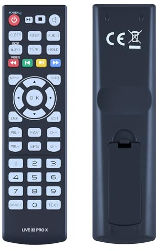 GOUYESHO Neu Ersatz Fernbedienung für DYON LIVE 43 PRO X, Enter 40 X2, Enter 24 X2
