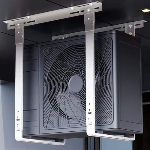 Soporte de Montaje en Techo para Aire Acondicionado, Soporte de Acero galvanizado para Condensador de Bomba de Calor, Soportes Superiores para Unidades condensadoras de Aire Acondicionado mi