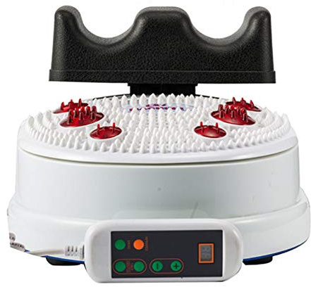 Foot Massager Infrared Chi Machine for Leg and Foot Recovery, Passive Aerobic Exerciser with Comfortable Ankle Padding