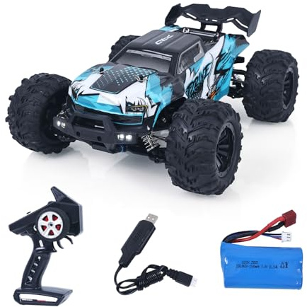 wheelfun 1/16 RC Pickup SCY 16102Pro 4x4 Offroad bürstenlos | PVC Karosserie, 2847 Motor, Einzelradaufhängung, ferngesteuertes Offroad-Modell für Hobbyfahrer