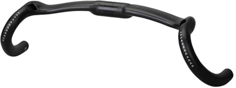 Manillar de Bicicleta de Carretera, Manillar de bicicleta de carretera de carbono for grava y carretera con manillar abatible(410mm)