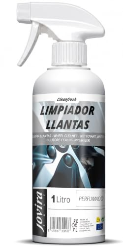 LIMPIADOR DE LLANTAS 1L | Limpia Llantas para Coche y Moto | Elimina Suciedad, Polvo de Frenos y Grasa | Limpieza de Llantas