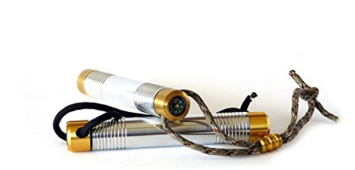 FIRE PISTON - Hand Machined - Unique Fire Starter Tool For Hiking And Camping - MADE IN THE USA
