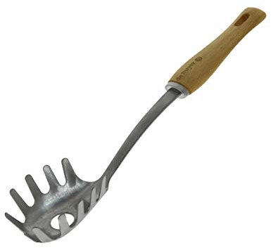 DE BUYER CUILLERE A SPAGHETTI INOX PATINE MANCHE - B BOIS
