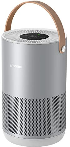 Smartmi Luftreiniger tragbar Funktioniert mit HomeKit Alexa HEPA H13 Entfernen Geruch Rauch Staub Pollen, Silber