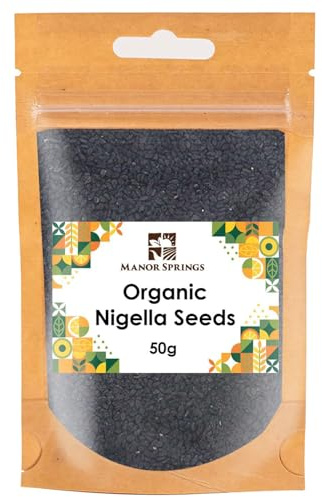 Organic Nigella Seeds 50g by Manor Springs Organic