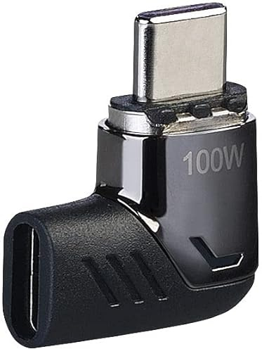 Adaptateur USB-C coudé 100 W avec embout magnétique [Callstel]