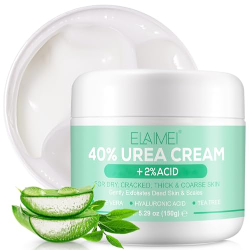 Urea Creme 40 Prozent, 40 pro Urea Lotion für Füße, 150 g Urea Fuß- & Handcreme für trockene rissige