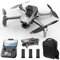X-Verse ZLL SG109 MAX2 Drohne mit Kameras 4K, unter 249g, 3-Achsen Gimbal Stabilisierung, 360° Hindernisvermeidung, 30 Minuten Flugzeit, GPS Faltbarer Quadcopter mit Bürstenlosem Motor, 3 Batterien