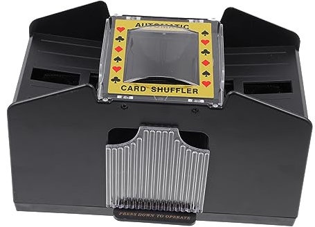 ibasenice Elektrisches Mischwerkzeug Für Poker Automatischer Kartenmischer Poker-mischmaschine Batteriebetrieben Für Vielseitig Einsetzbar