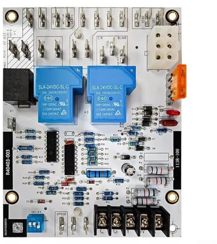 Besttoolifes Reemplazo de la placa de circuito del control del ventilador del horno R40403-003 para el ventilador del horno de aire, instalación fácil, funcionalidad versátil, características