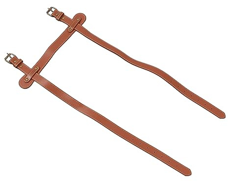 Acouto PU-Leder-Decken-Tragegurt, Verstellbare Schnallen, Reißfeste, Tragbare Yogamatten-Gurte für Camping, Picknicks, Strände, die Sie Je nach Bedarf Anpassen Können