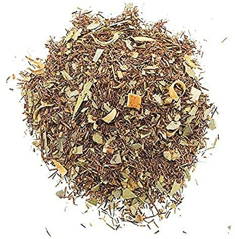 Aromas de Té - Infusión Digestiva de Rooibos con Eucalipto y Naranja en Bolsa de 50 gr. - Posee Efectos Relajantes y Ayuda a Reducir el Estrés - Infusión Natural Sin Teína