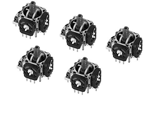 Tihebeyan 5Pcs 3D Controller Joystick Axis Analog Sensor Module Replacement Compatible with Sony Playstation 4 PS4