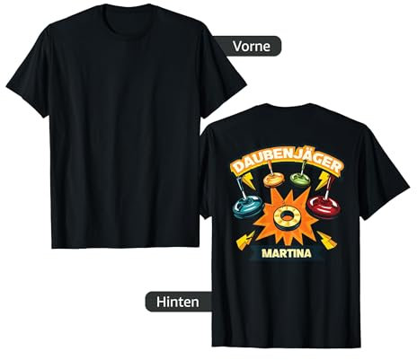 Daubenjäger Martina Stockschütze Asphaltstock Stocksport T-Shirt