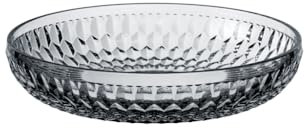 Villeroy & Boch - Boston cuenco plano, 24 cm Ø, cuenco de cristal para postres, fruta y aperitivos, apto para lavavajillas, transparente