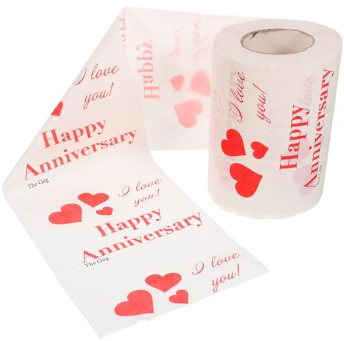 Healeved Toilettenpapierrolle Mit Valentinstagsmotiven Dekorative Toilettenpapierrolle Für Badezimmer Valentine's Day