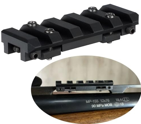 WINFREE Picatinny belüftete Rippen-Schiene-Zielfernrohr-Montage für die IZH-27 MR-153/155 MP-233 TOZ-120 MTs21-12 TOZ-84