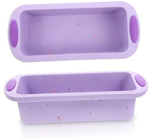 Hemobllo Moule à Pain Grillé Antiadhésif Silicone Pour Cuisson Du Pain Toast Facile à Nettoyer Démouler